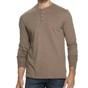 WEATHERPROOF VINTAGE BROWN HEATHER SOFT T-SHIRT